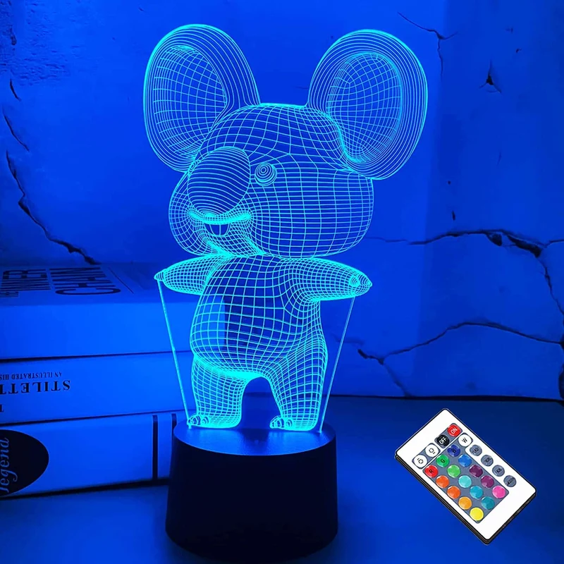3D Koala LED Nachtlicht Fernbedienung