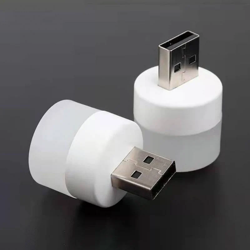 Kabelloses rundes USB LED Nachtlicht