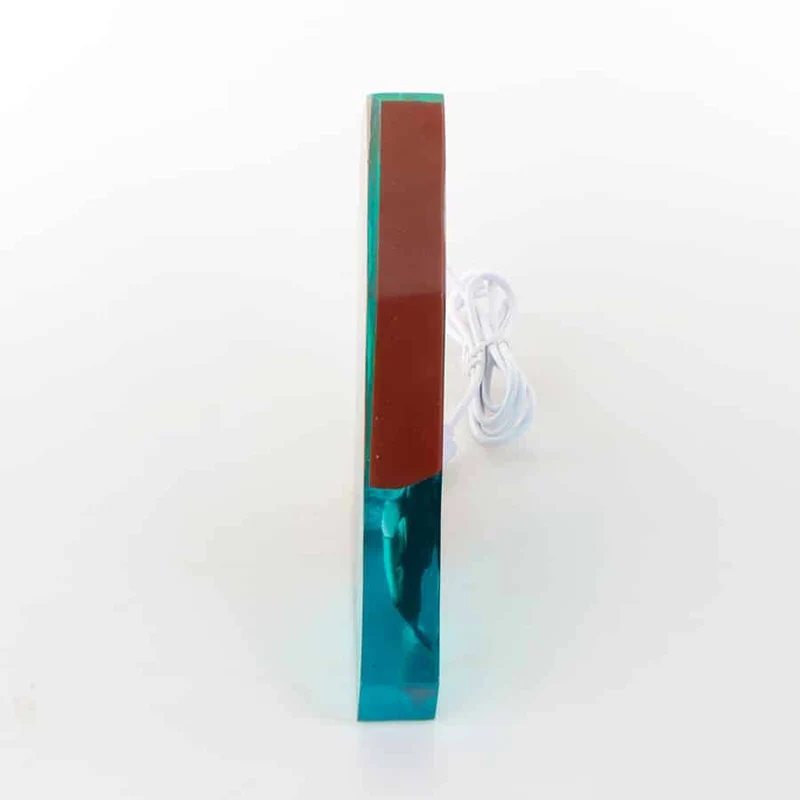 Epoxidharz Lampe mit Wal und Taucher