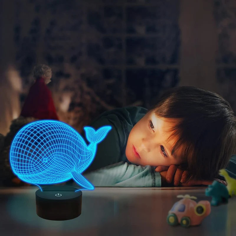 3D Wal Illusion Nachtlicht für Kinder