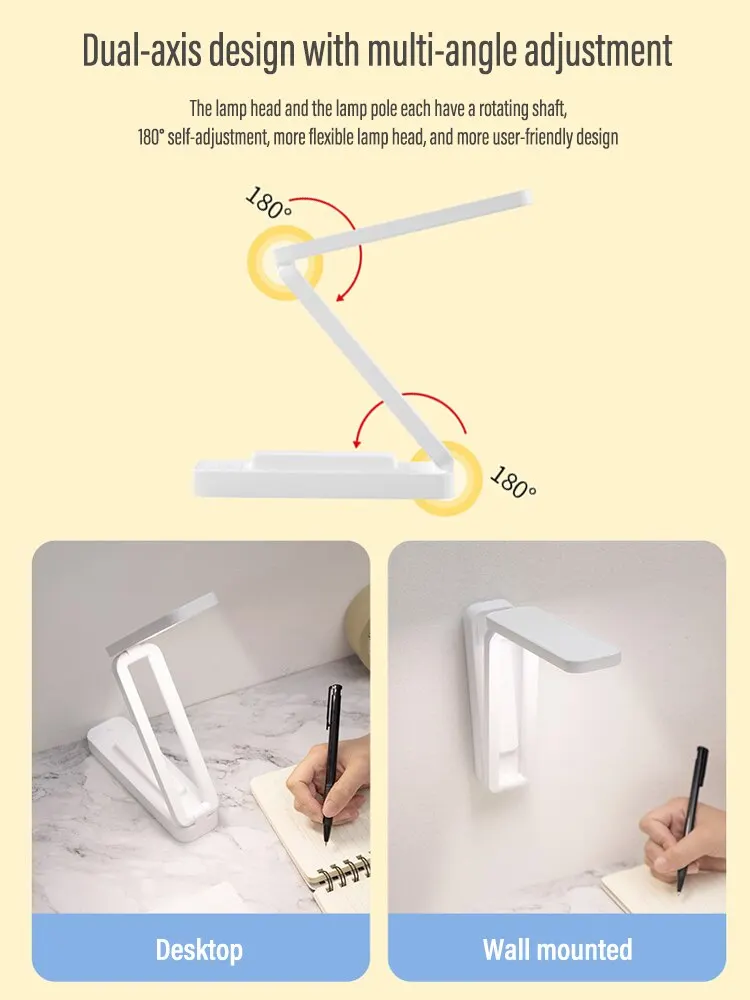 Nachtlicht Dimmbar Faltbar – Touch, Fernbedienung, USB