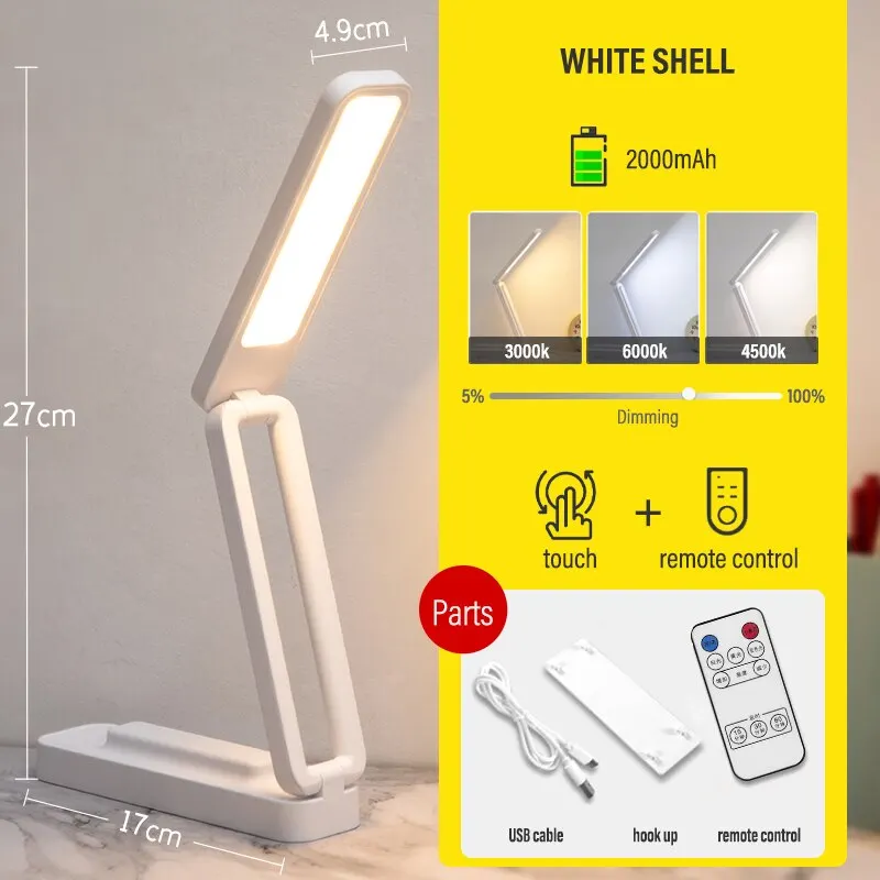 Nachtlicht Dimmbar Faltbar – Touch, Fernbedienung, USB