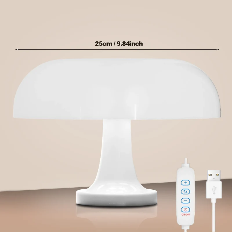 Nachtlicht Pilz Weiß – Dänisches Design, Deko