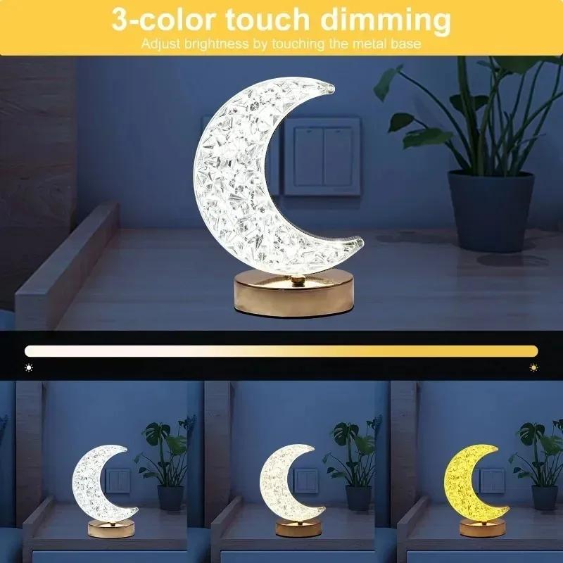 Nachtlicht Erwachsene Mond – Touch, Dimmbar, LED