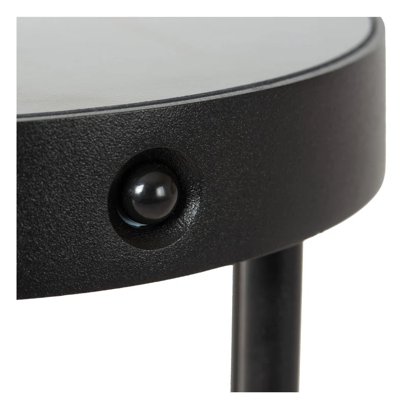 LED-Wegeleuchte Jackson Solarbetrieben mit Bewegungsmelder IP54 Schwarz 18cm