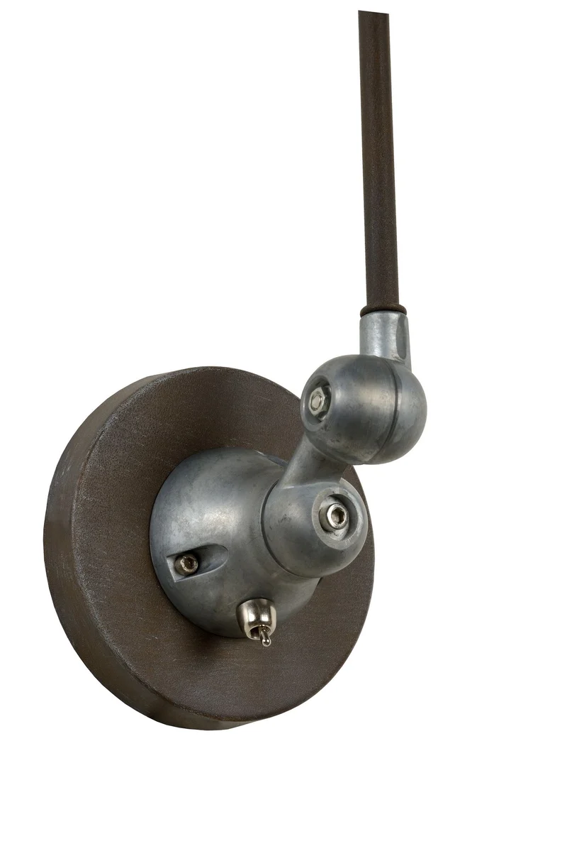 Wandleuchte Honore Retro Rostfarben 68cm drehbar und kippbar