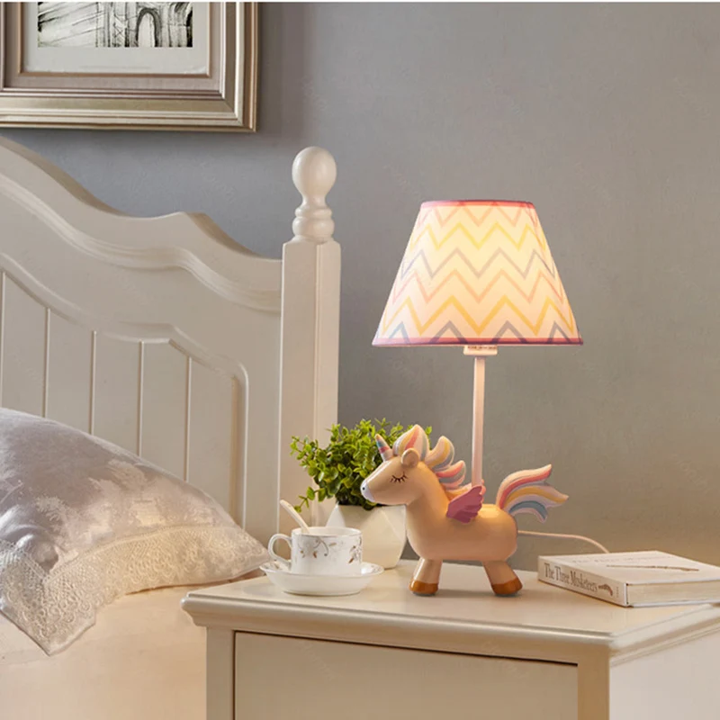 Einhorn Nachttischlampe als Nachtlicht für Mädchen