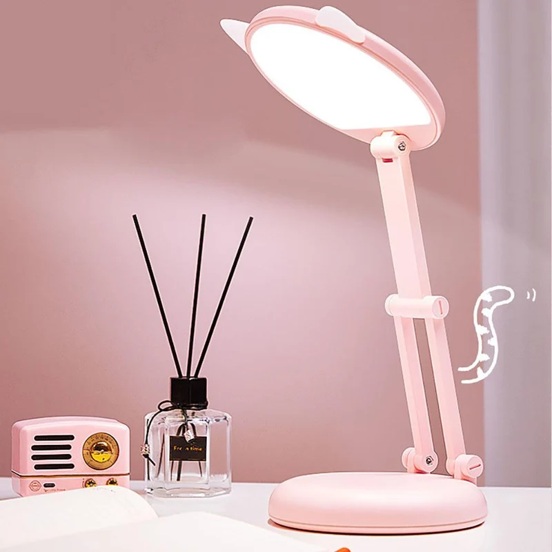 Kawaii Katzen Nachtlicht als Schreibtischlampe