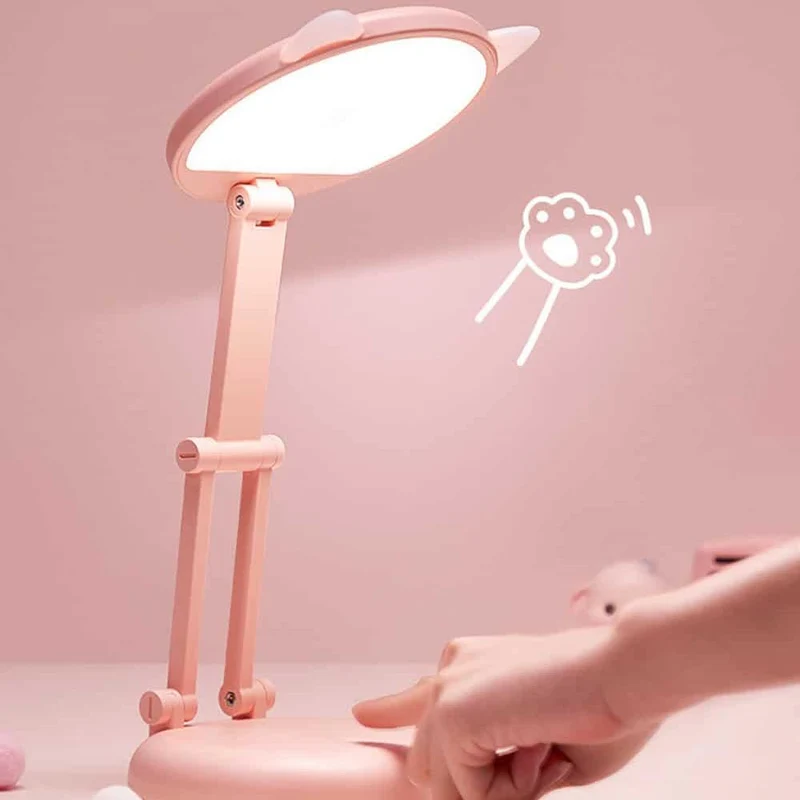 Kawaii Katzen Nachtlicht als Schreibtischlampe