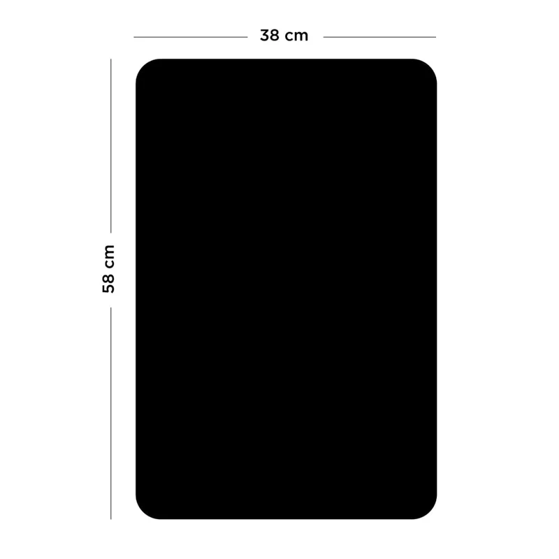 Rechteckige Magnettafel Lin Beige S (38 cm x 58 cm)