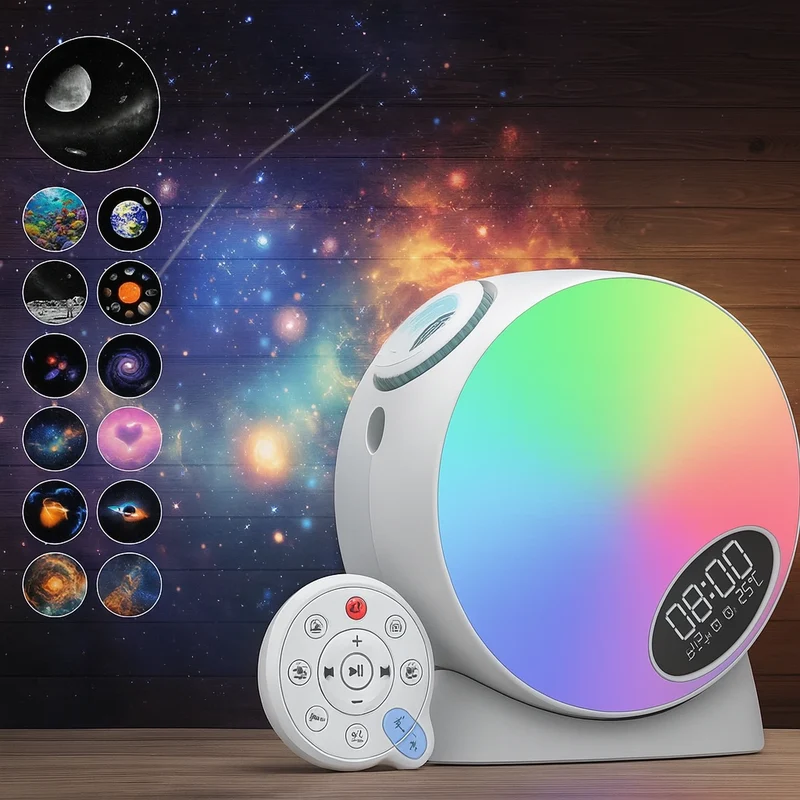 Sternenhimmel Projektor Pro – 13-in-1, Meteore, Klarbild