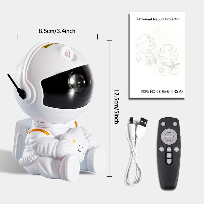 Sternenhimmel Projektor Astronaut – LED, Decke, Deko