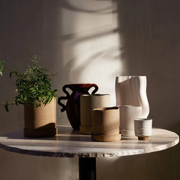 Blumentopf Uneru Pot Off-White - ferm Living