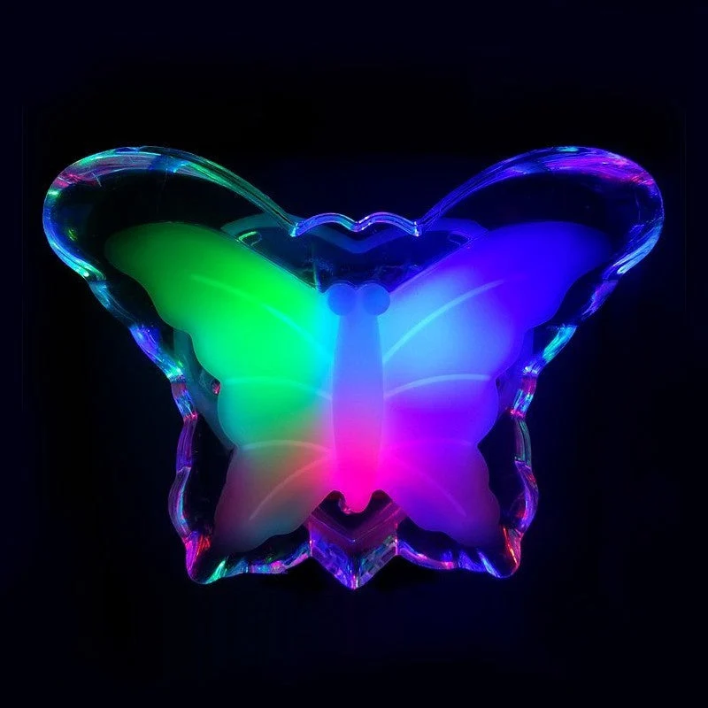 Schmetterling Nachtlicht LED für die Steckdose