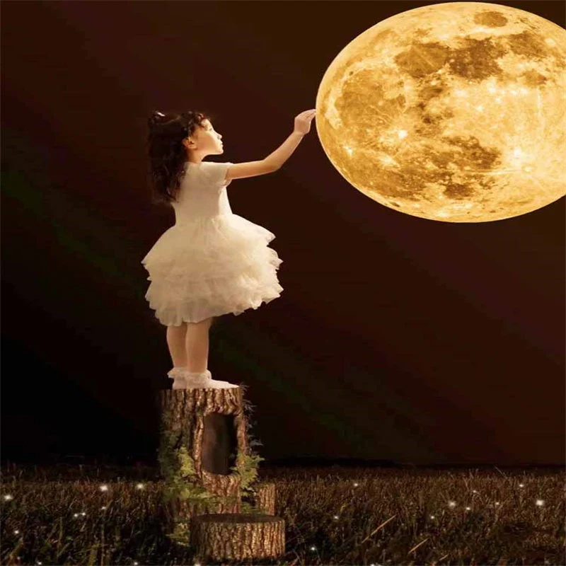 Mond Projektor Lampe als Nachtlicht