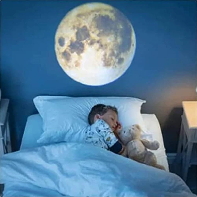 Mond Projektor Lampe als Nachtlicht