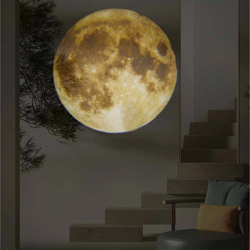 Mond Projektor Lampe als Nachtlicht