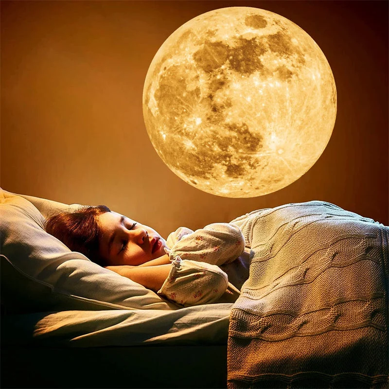 Mond Projektor Lampe als Nachtlicht