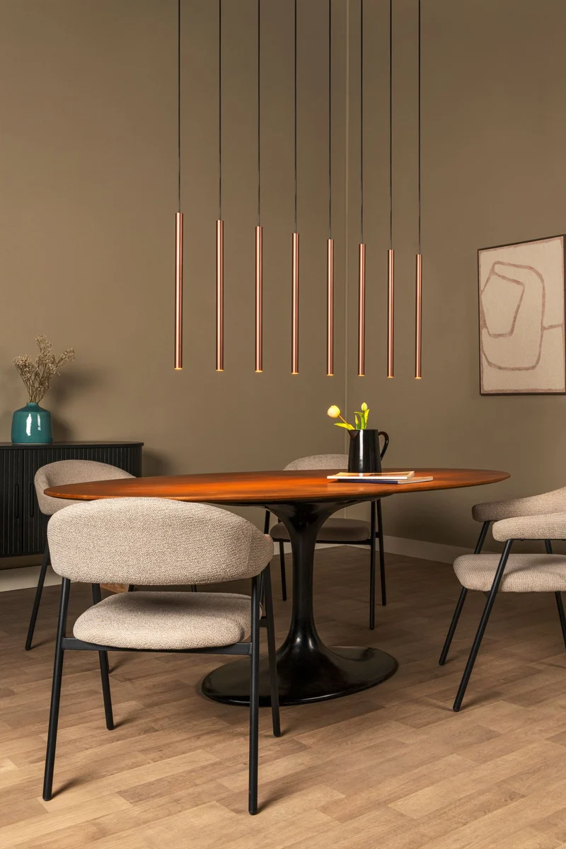 LED-Pendelleuchte Phoenix 8-flammig dimmbar