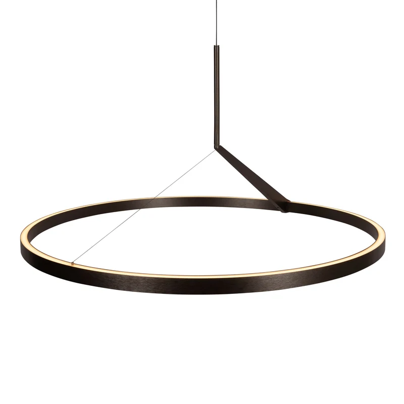 LED-Pendelleuchte Applause CCT dimmbar mit Gestensteuerung Ø 80cm