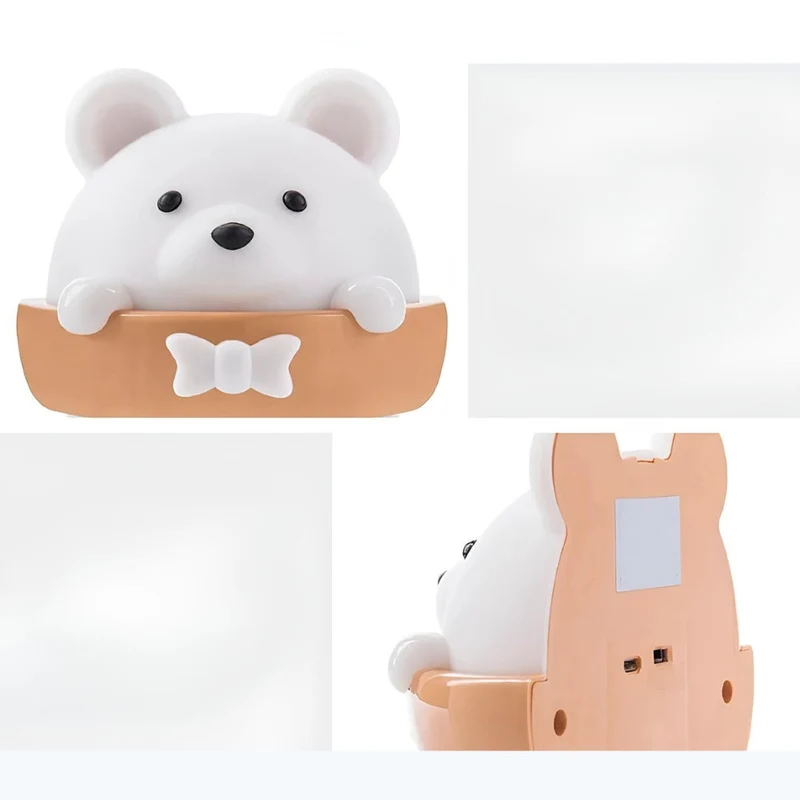 Wiederaufladbares Bär Nachtlicht dimmbar für Babys