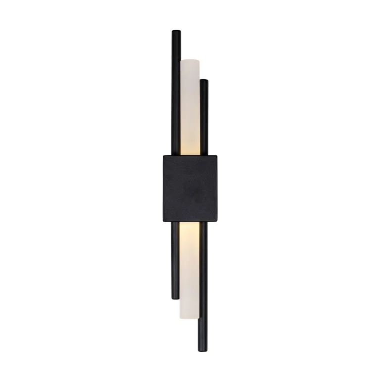 Wandlampe Mylas – Schwarz