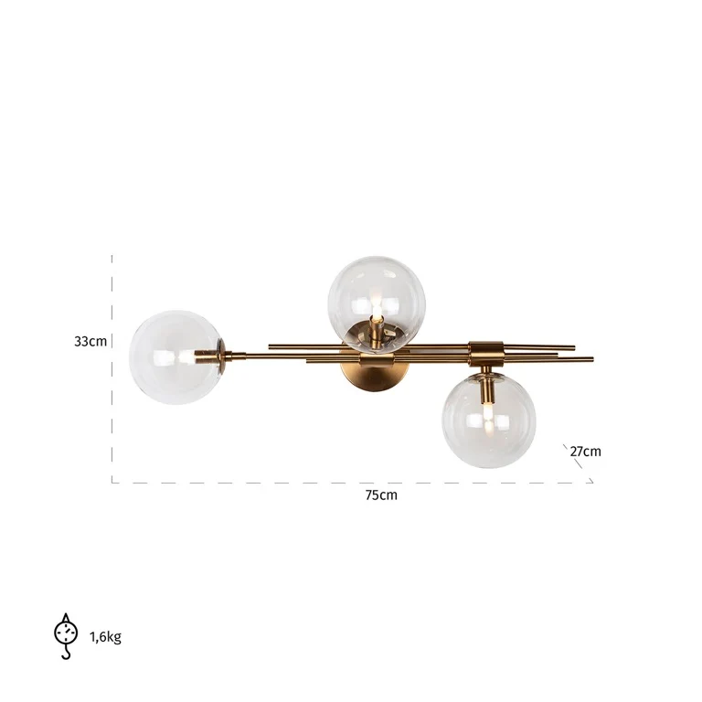 Wandlampe Davine