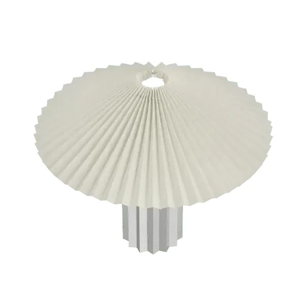 Tischleuchte TAITE Farbe Lily White -blomus