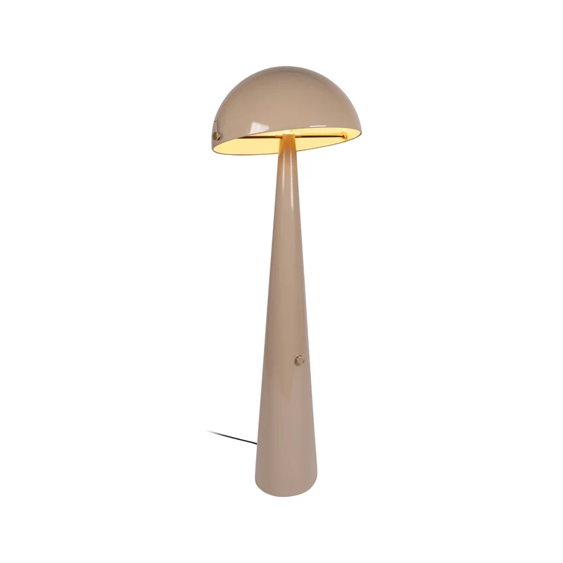 Stehleuchte Barone in Pilzform Ø52,6cm Höhe 142cm dimmbar