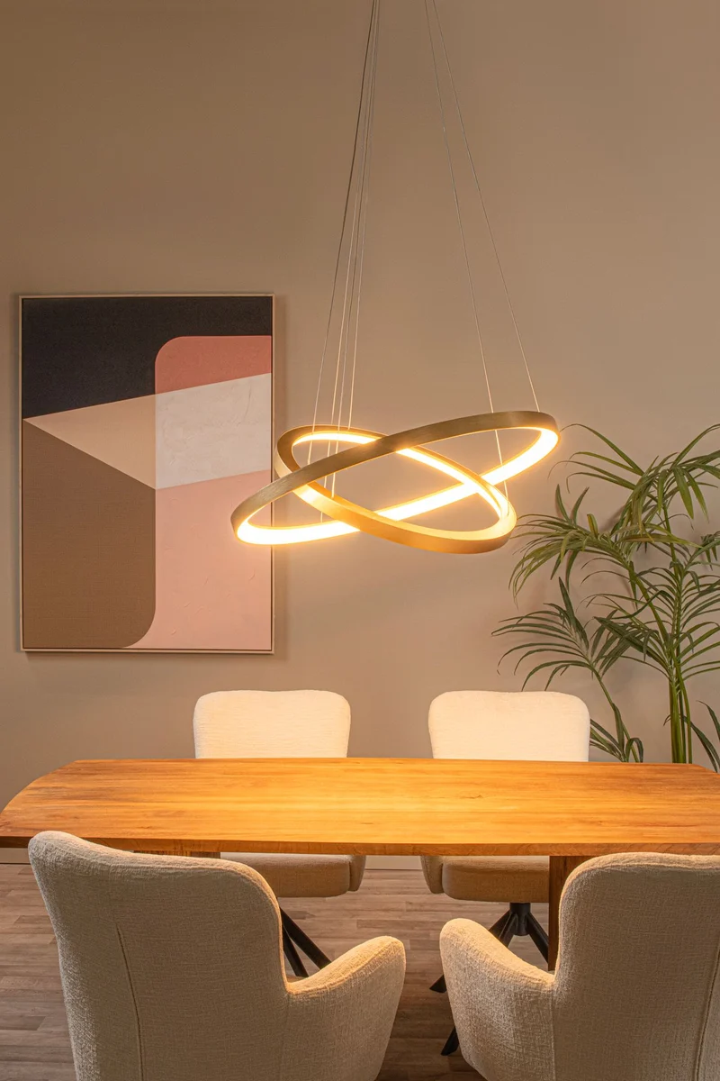 LED-Pendelleuchte Vidal dimmbar höhenverstellbar Ø 78cm Warmweiß