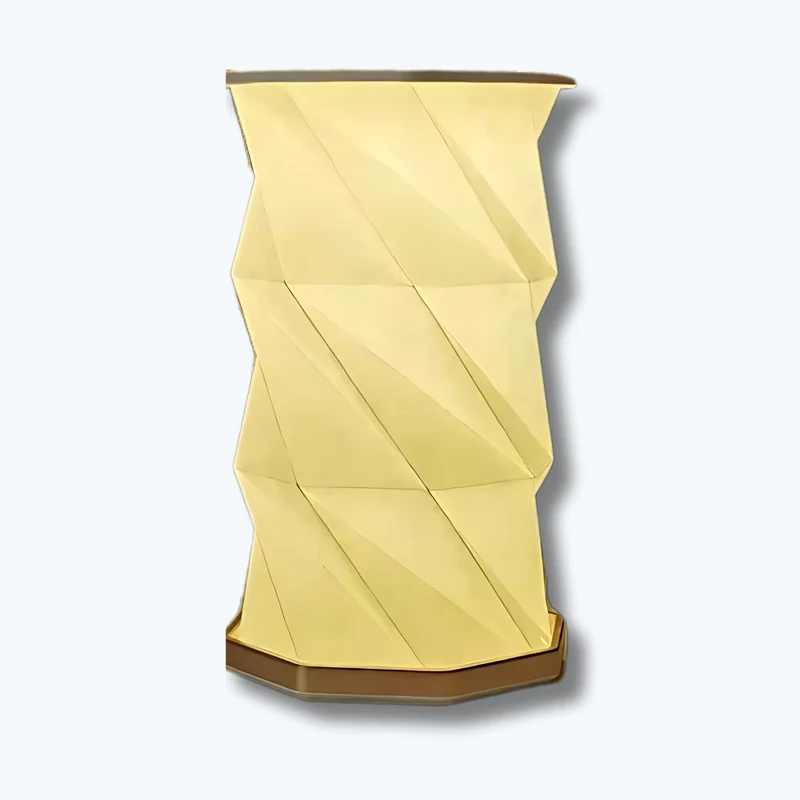 Faltbare LED Lampe im Origami Design