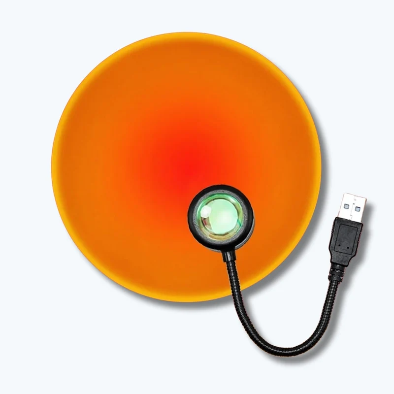 USB Mini Projektor Sonnenuntergang Lampe