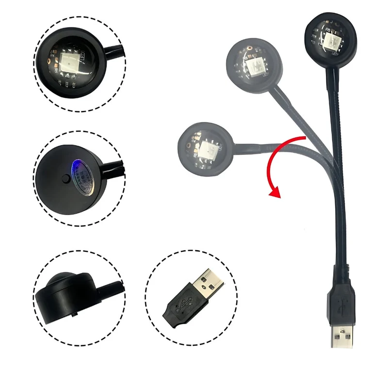 USB Mini Projektor Sonnenuntergang Lampe