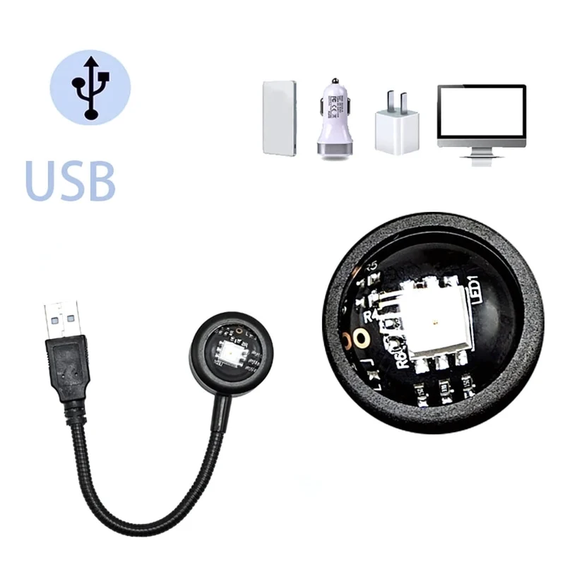 USB Mini Projektor Sonnenuntergang Lampe