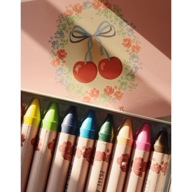 Bienenwachsmalstifte Cherry Bow