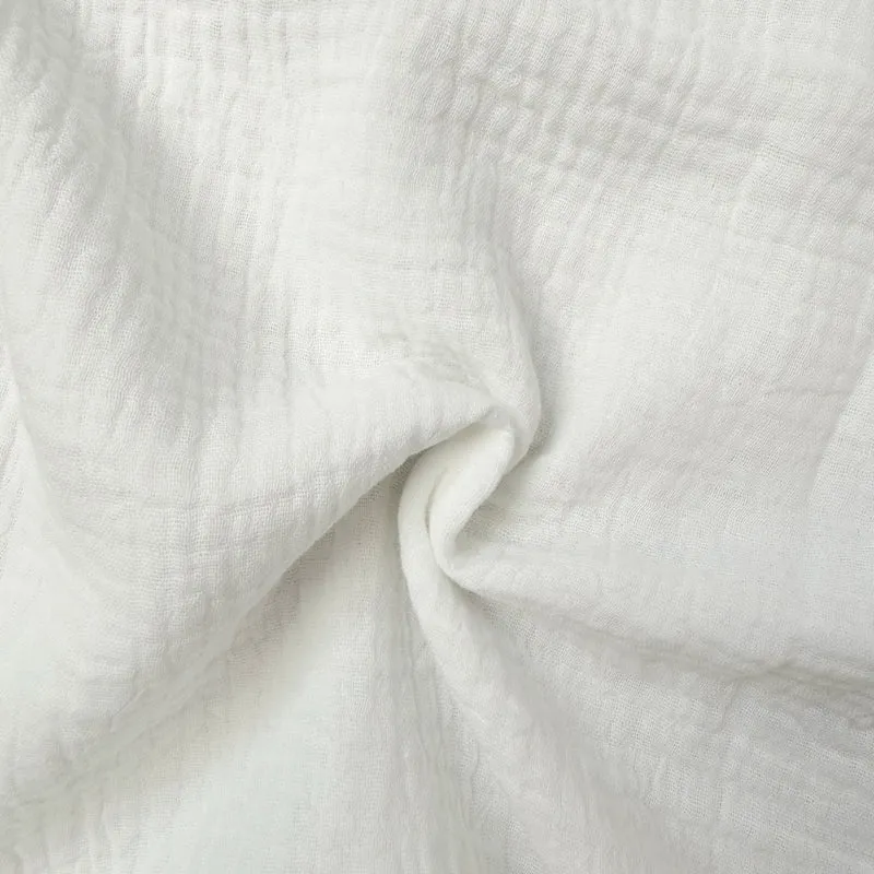 Hausbett-Himmel Musselin einseitig 50 cm breit, einfarbig