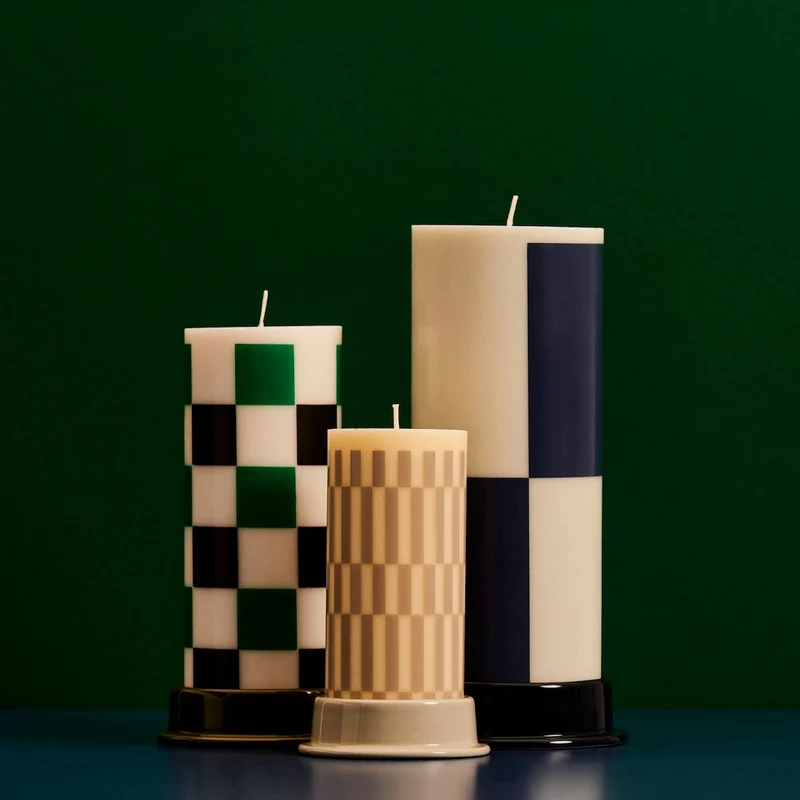 Column Candle Stumpenkerze - HAY