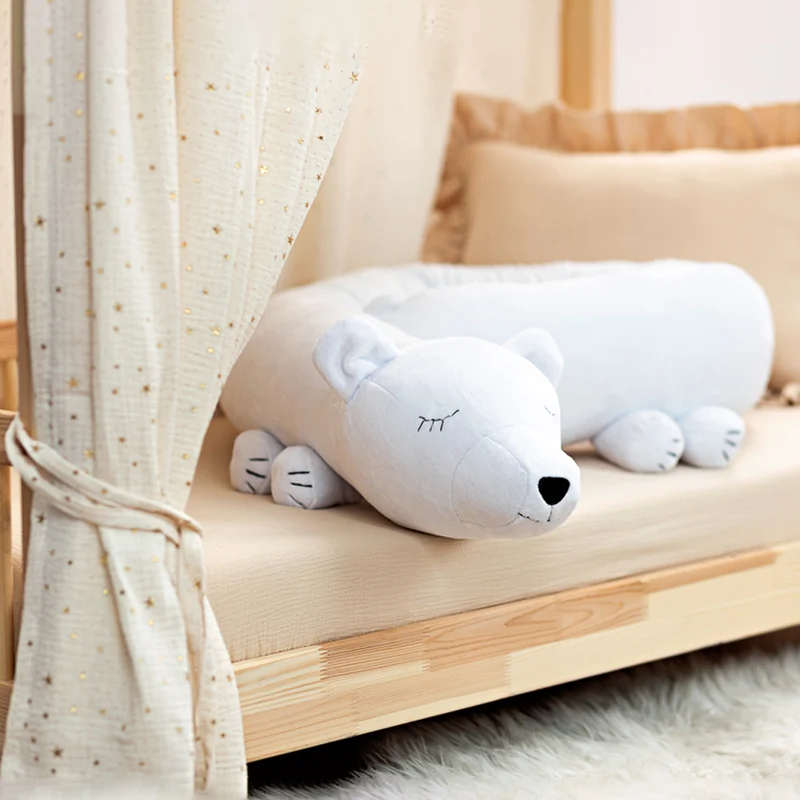 Bettschlange & Spielkissen Lars der Eisbär
