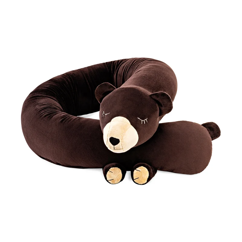 Bettschlange & Spielkissen Bruno der Bär