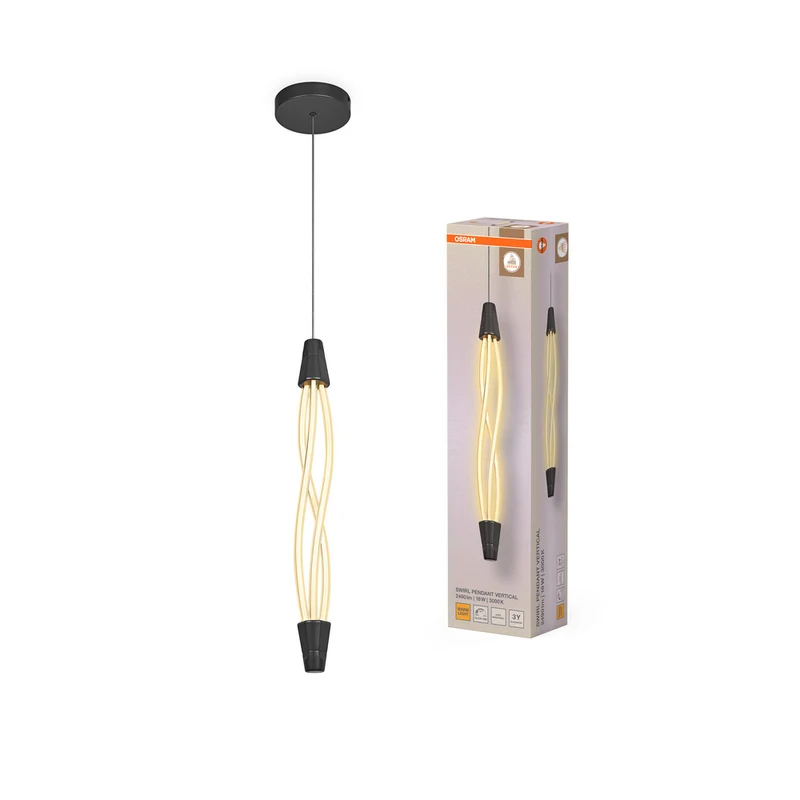 OSRAM DECOR Swirl Pendant Vert Pendelleuchte 18W 830 Click DIM
