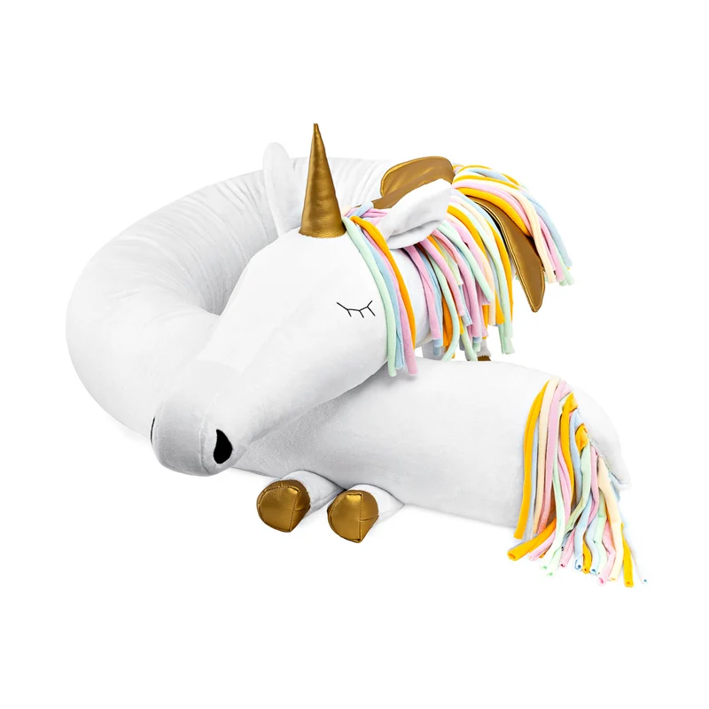 Bettschlange & Spielkissen Rainbow das Einhorn