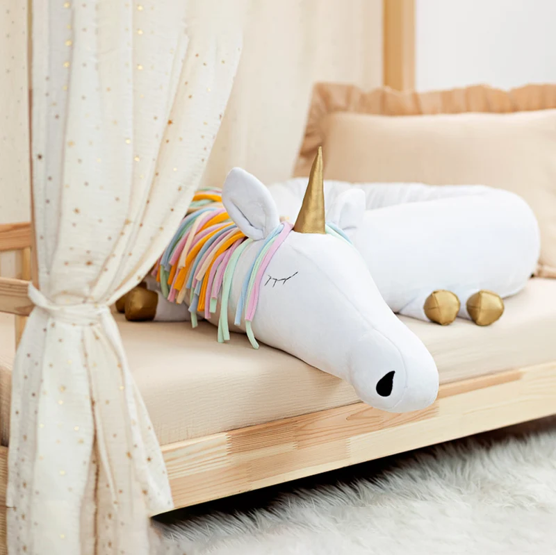 Bettschlange & Spielkissen Rainbow das Einhorn