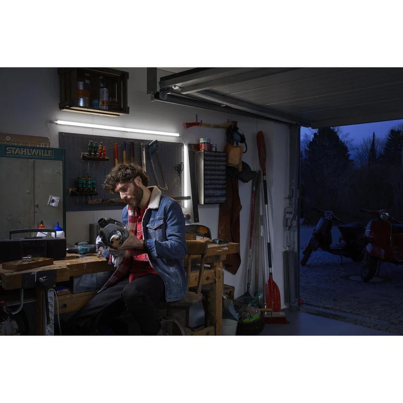 OSRAM LED Switch Batten Lichtleiste / Unterbauleuchte, 90cm, 10W, 1100lm, 4000K, Kaltweiß