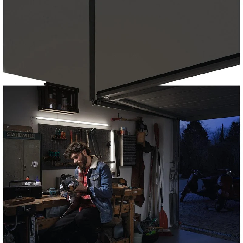 OSRAM LED Switch Batten Lichtleiste / Unterbauleuchte, 120cm, 14W, 1600lm, 3000K, Warmweiß