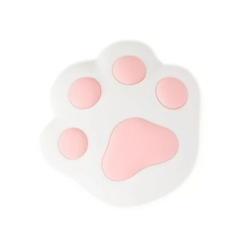 Nachtlicht Paw aus Silikon, Pink