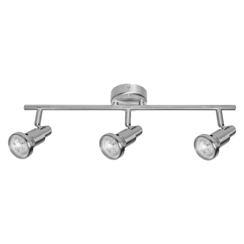 OSRAM LED SPOT BRUSHED SILVER GU10 3 x 2.6W , 690 lm, 2700 K, Warmweiß