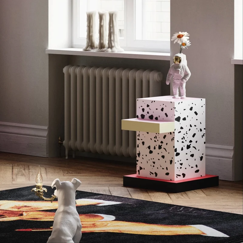 Beistelltisch Super Side Table Terrazzo - Seletti
