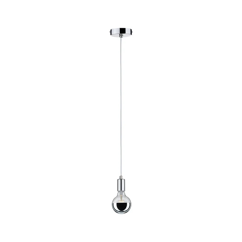 E27 6,5W LED Globe Kopfspiegel Dimmbar 2700K Silber