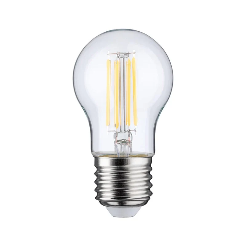E27 6,5W LED Tropfen 2700K Filament Klar