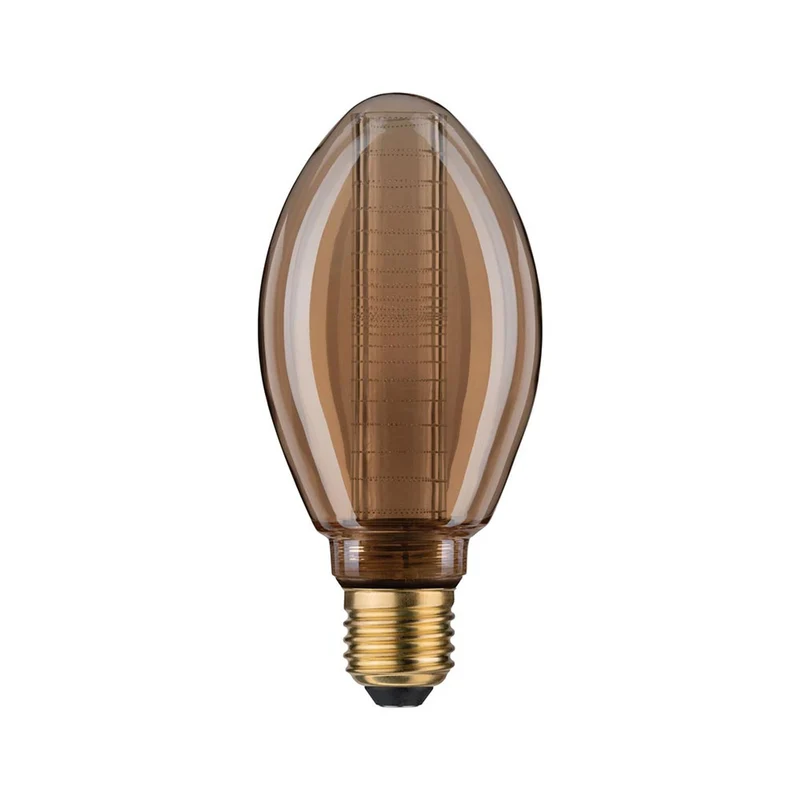 E27 3,6W LED Birne Ringmuster 1800K Dimmbar, Gold